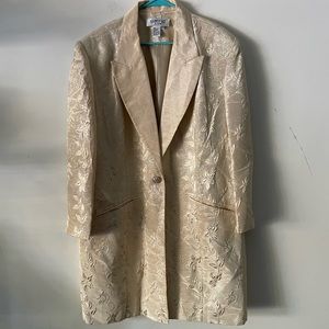 NUBIANO New York. Long blazer with maxi skirt.(suit). Ladies size 24W